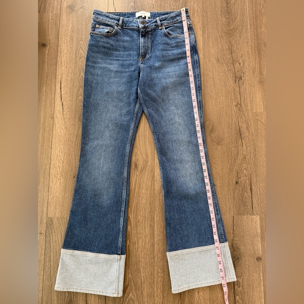 BA&SH Venise Jeans Size 40 US 8 - Picture 11 of 13